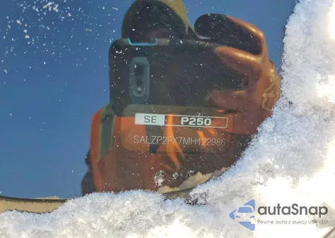 2021 Land Rover Range Rover Evoque Se z USA, uszkodzony, nr VIN SALZP2FX7MH122986